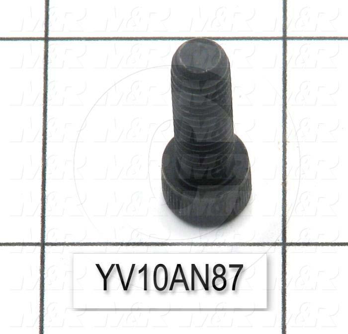 Machine Screws, Socket Head, Steel, Thread Size 1/4"-20, Screw Length 7/8 in., 0.88" Thread Length, Right Hand, Black Oxide