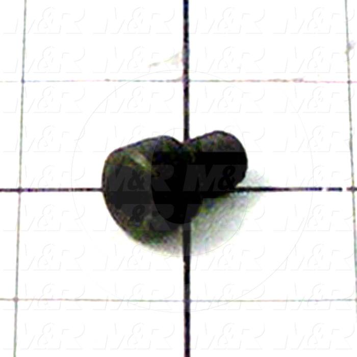 Machine Screws, Socket Head, Steel, Thread Size 3/8-16, Screw Length 1/2 in., Full Thread Length, Right Hand, Black Oxide