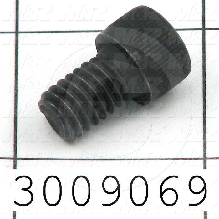 Machine Screws, Socket Head, Steel, Thread Size 5/16-18, Screw Length 1/2 in., Full Thread Length, Right Hand, Black Oxide