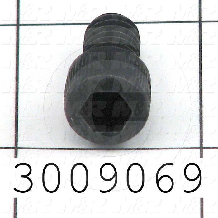 Machine Screws, Socket Head, Steel, Thread Size 5/16-18, Screw Length 1/2 in., Full Thread Length, Right Hand, Black Oxide