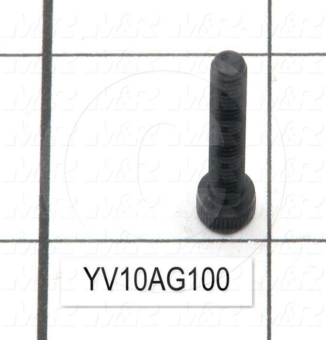 Machine Screws, Socket Head, Steel, Thread Size 8-32, Screw Length 1", 1.00" Thread Length, Right Hand, Black Oxide