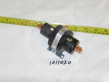 Mercury Relay, 1 Pole, Coil Voltage 120VAC, SPDT, 100A, 120V