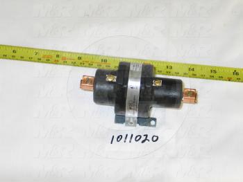 Mercury Relay, 1 Pole, Coil Voltage 120VAC, SPDT, 100A, 120V