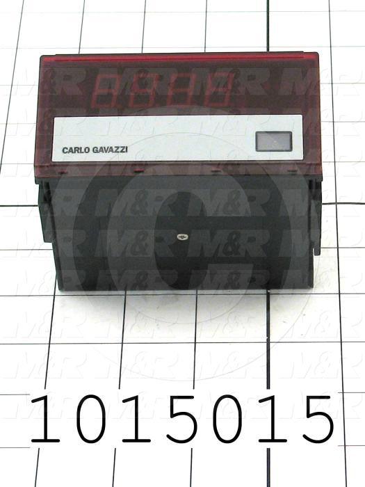 Meter, DC Current and Voltage Digital Panel Meter, 115VAC