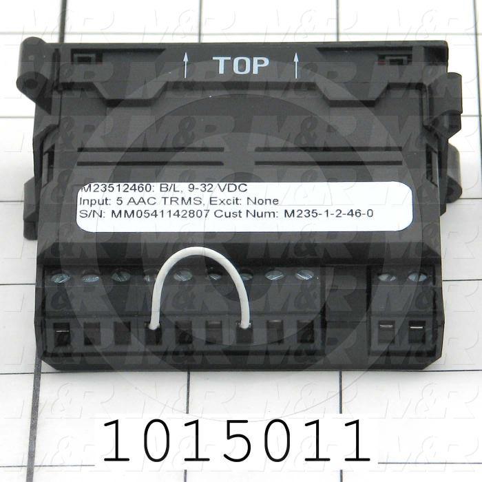 Meter, Digital, 5A AC, 7-Segment LCD, Red Backlight, 9-32VDC