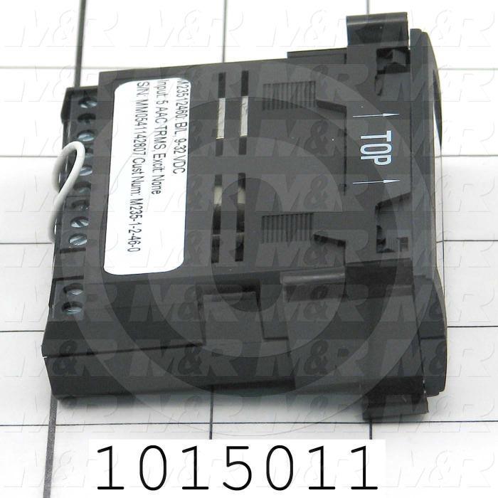 Meter, Digital, 5A AC, 7-Segment LCD, Red Backlight, 9-32VDC