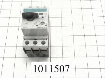 Motor Starter Protector, 5.5A Minimum Current, 8A Maximum Current, 5 HP @ 3PH 480VAC
