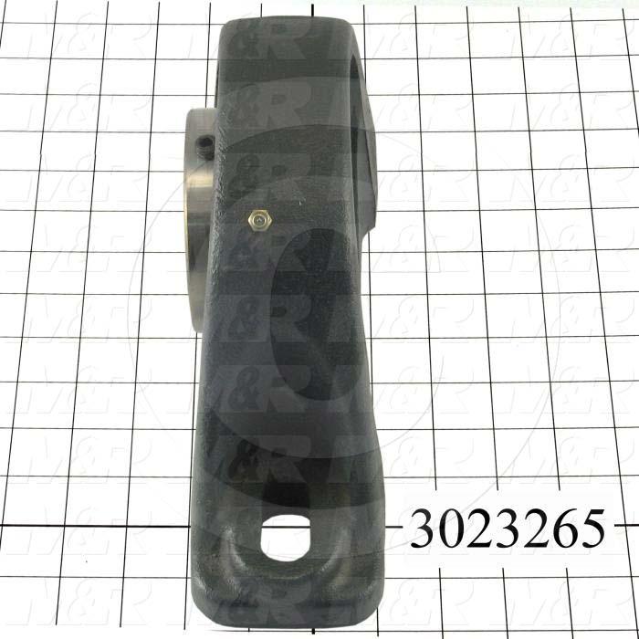 Mounted Bearing Units, Ball, Pillow Block Housing Type, 2.94" Inside Diameter, Slot 3/4"X 7/8" Mounting Holes, 11.25" Overall Length, 6.50" Height, 3.00" Base Width