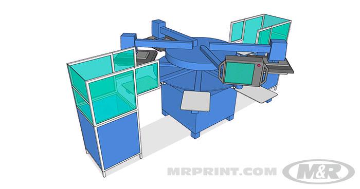 Orbiter's auto place and peel stations streamline the transfer process