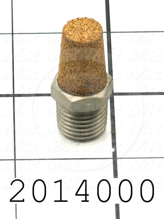 Muffler, 1/4 NPT Port Size IN