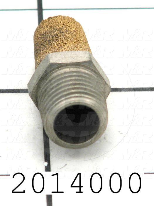 Muffler, 1/4 NPT Port Size IN