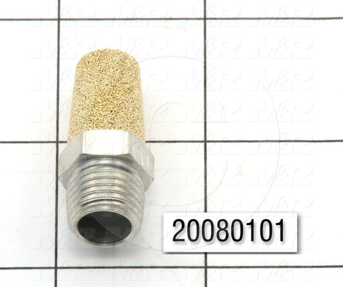 Muffler, 1/4 NPT Port Size IN