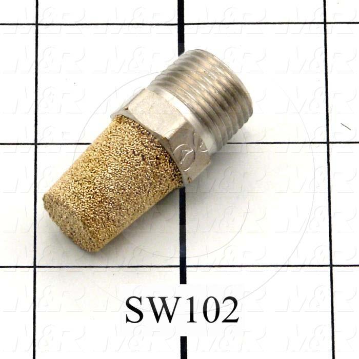 Muffler, 3/8 NPT Port Size IN
