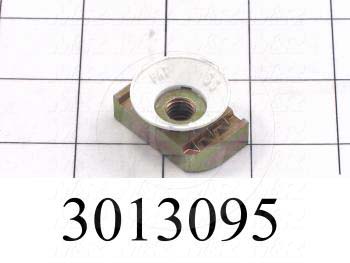 Nuts, Twirl, 3/8-16 Thread Size, Right Hand, Steel