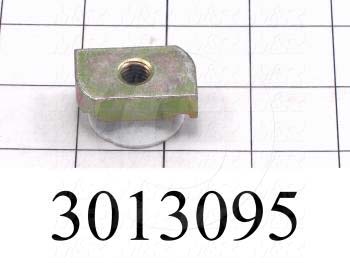 Nuts, Twirl, 3/8-16 Thread Size, Right Hand, Steel