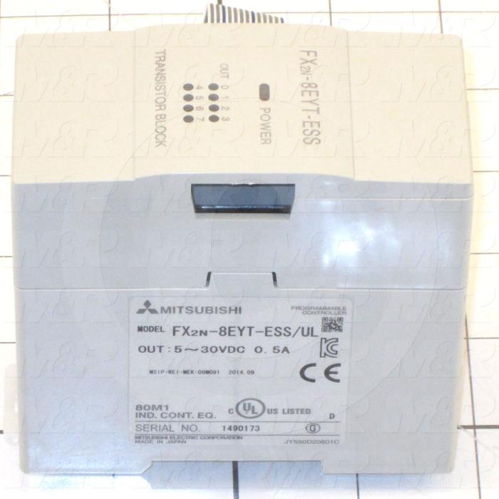 Output Module, 8 Outputs, Transistor, FX2N Series