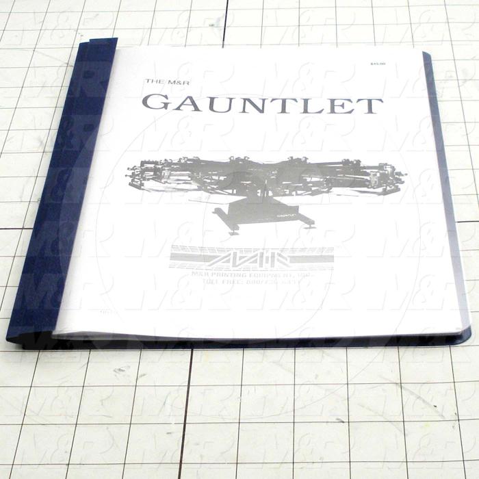 Owners Manual, Equipment Type : Gauntlet, 1 Gal.