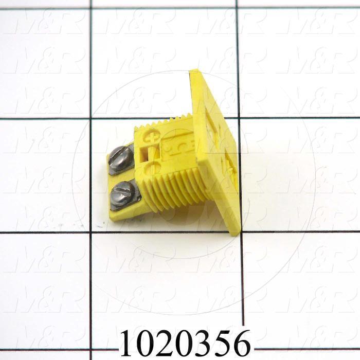 Panel Jack, Thermocouple, Receptacle