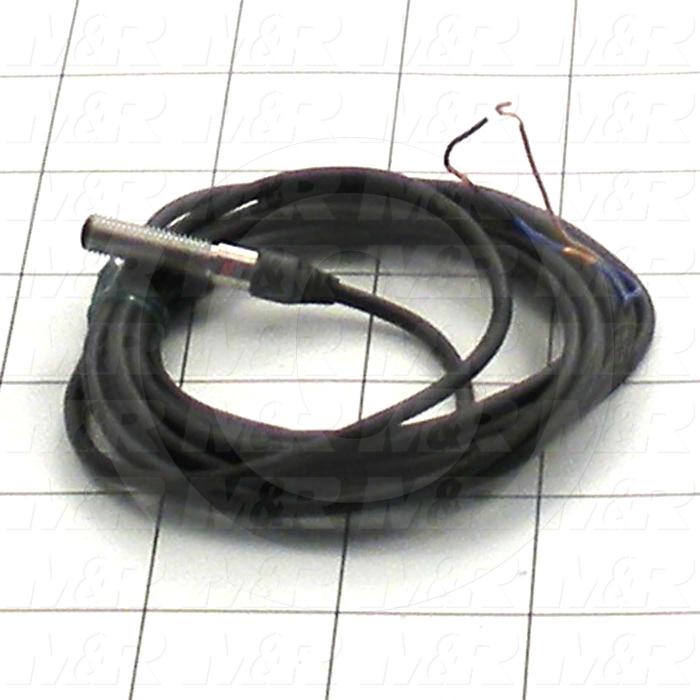 Photoeletric Sensor, 4mm threaded, Diffuse Reflection, 3-20mm Sensing Range, NPN/PNP, 12-24VDC, 20mA