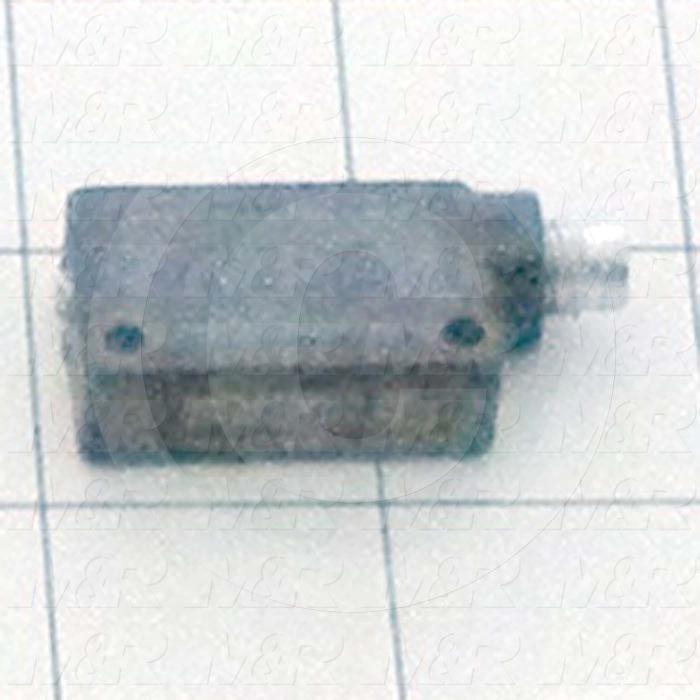 Photoeletric Sensor, 4mm threaded, Retro-reflective, 8mm-2.5m Sensing Range, Dark On, NPN