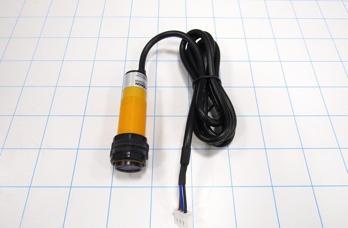 Photoeletric Sensor, Dia 18mm, 30cm Sensing Range, 4.5-5.5V