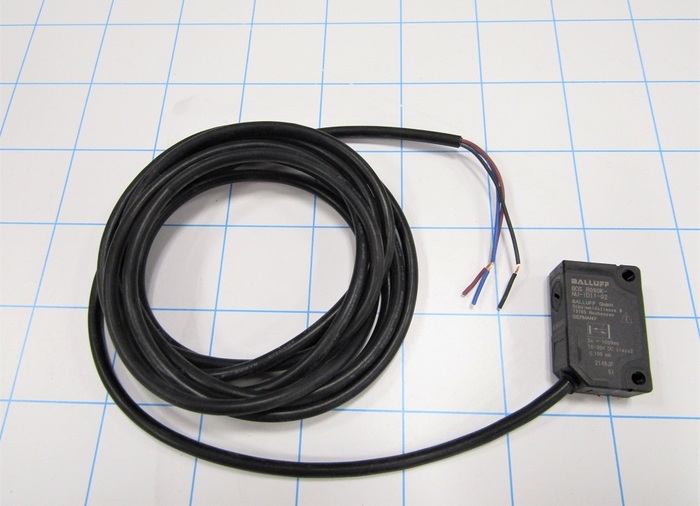 Photoeletric Sensor, Diffuse Mode, NPN NO+NC, 10-30VDC, 2m Cable