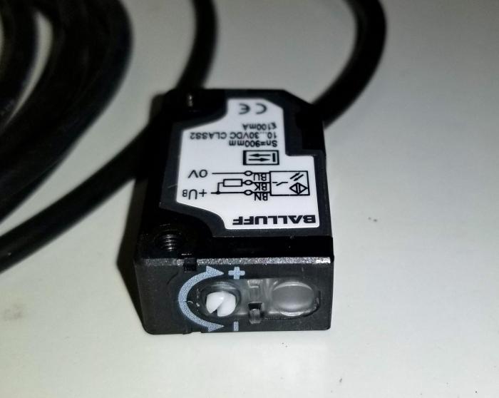 Photoeletric Sensor, Photo Detector Sensor, 0-900MM Sensing Range, NPN, 10-30VDC, 2m Cable