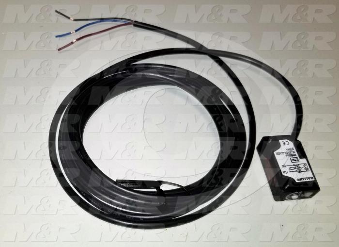 Photoeletric Sensor, Photo Detector Sensor, 0-900MM Sensing Range, NPN, 10-30VDC, 2m Cable