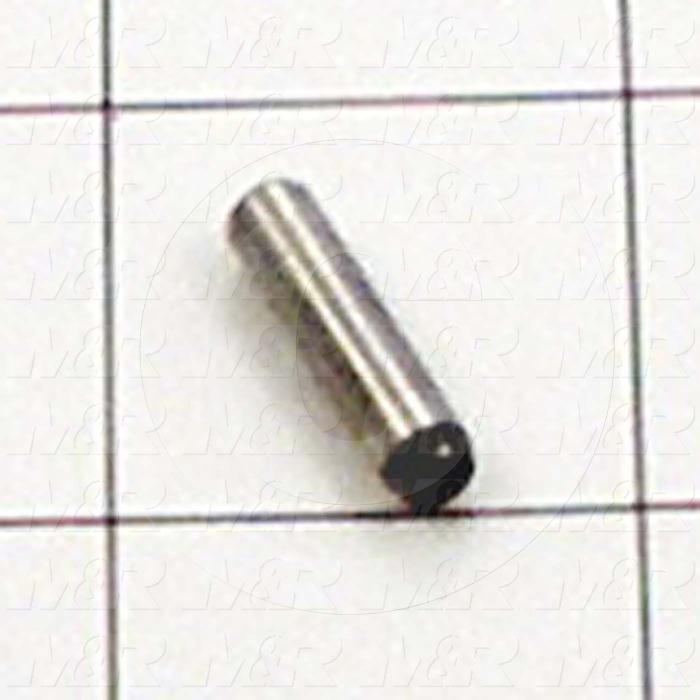 Pin, Dowel Pin, ANSI, 0.19 in. Diameter, 0.750" Overall Length, Alloy Steel Material