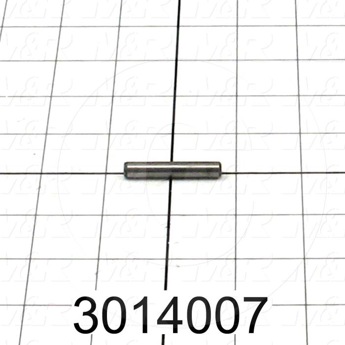 Pin, Dowel Pin, ANSI, 0.25 in. Diameter, 1.50 in. Overall Length, Alloy Steel Material
