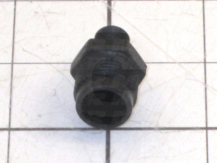 Pipe Fittings & Connectors, Adapter Type, Polyacetal Material, A x B 1/8" BSPT x 3/8" BSPT