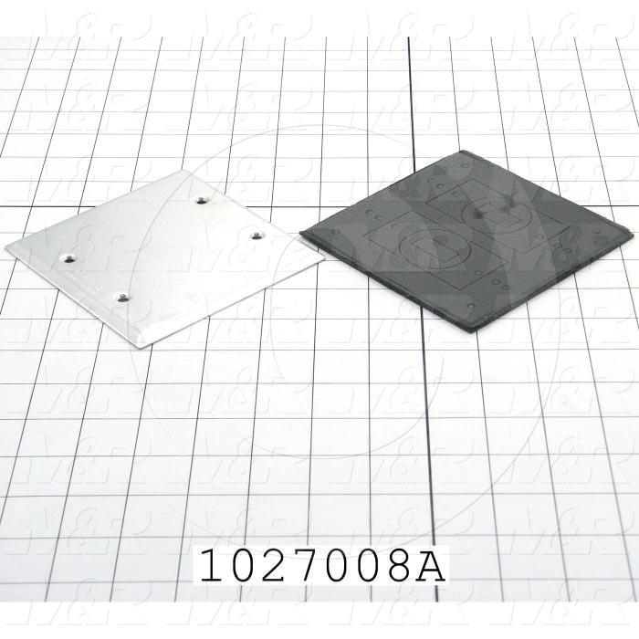 Plate, Cover, Blank Two Gang