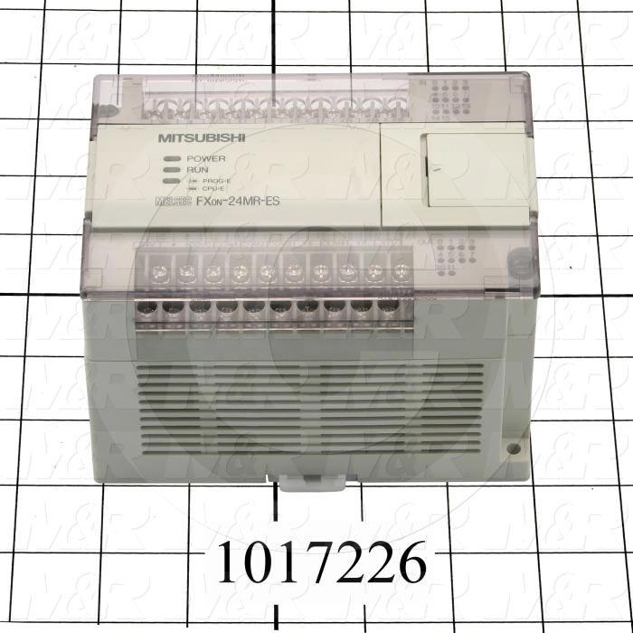 PLC, FX0N, 24 I/O, 14 Inputs, 24VDC Sink/Source, 10 Outputs, Relay