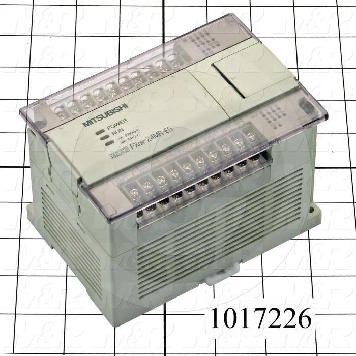 PLC, FX0N, 24 I/O, 14 Inputs, 24VDC Sink/Source, 10 Outputs, Relay