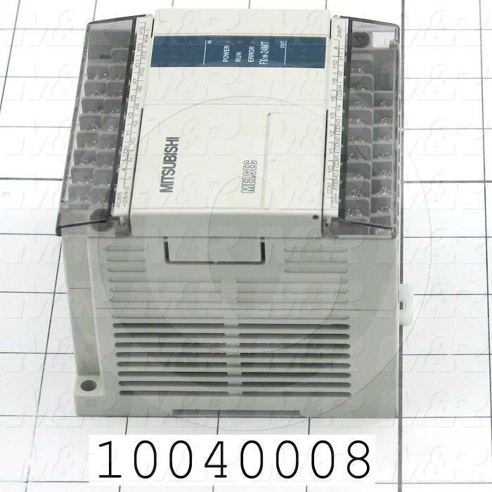 PLC, FX1N, 24 I/O, 14 Inputs, 10 Outputs, Transistor