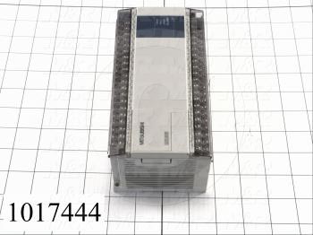 PLC, FX1N, 60 I/O, 36 Inputs, 24 Outputs, Relay