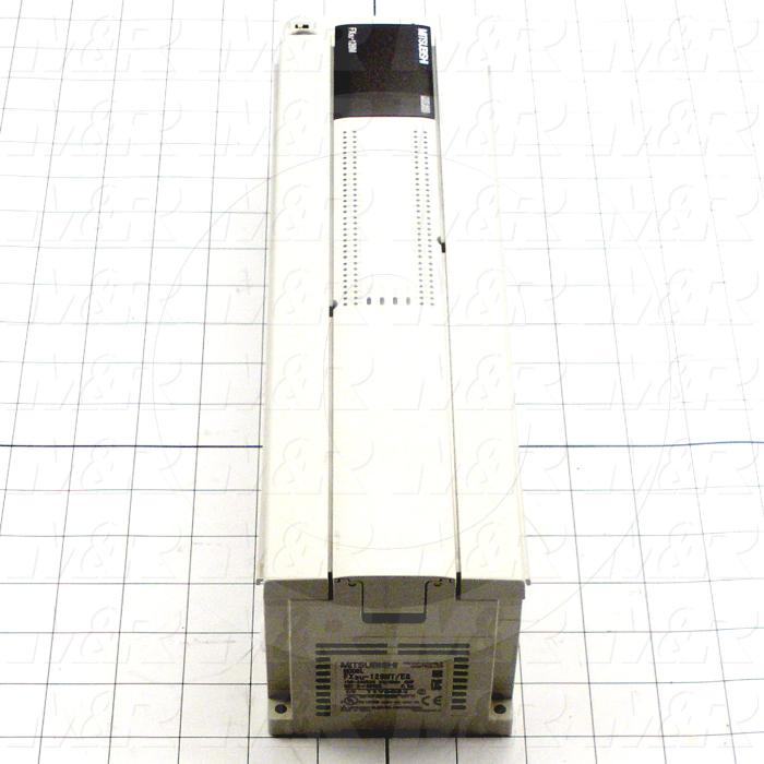 PLC, FX3U, 128 I/O, 64 Inputs, DC, 64 Outputs, Transistor, 100-240VAC