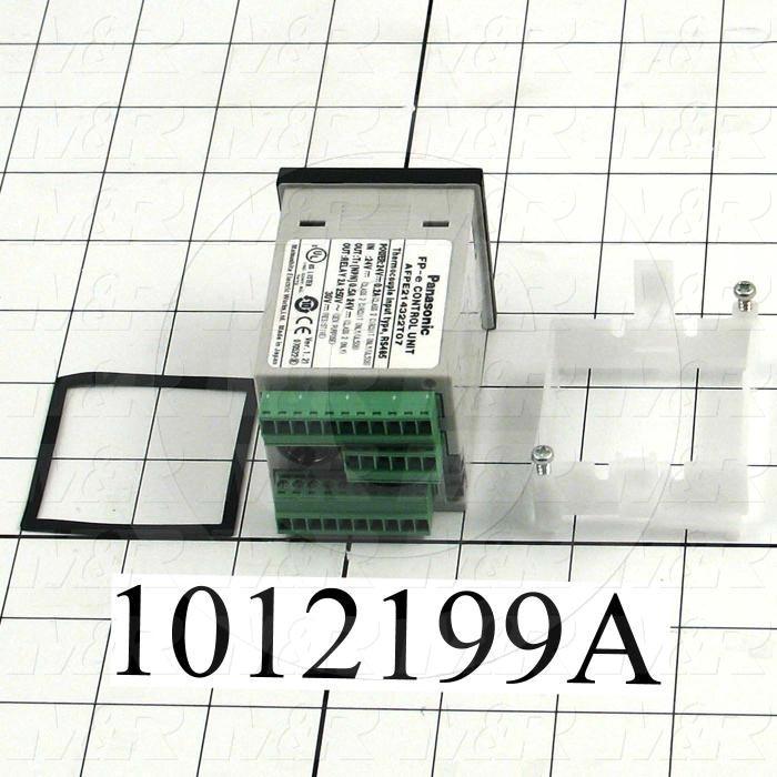 PLC/HMI Controller, 24VDC, 6 DC Inputs, 5 NPN Transistor Outputs, 2 Thermocouple Input, 1 Relay Output(s), RS485, Modbus DT9000