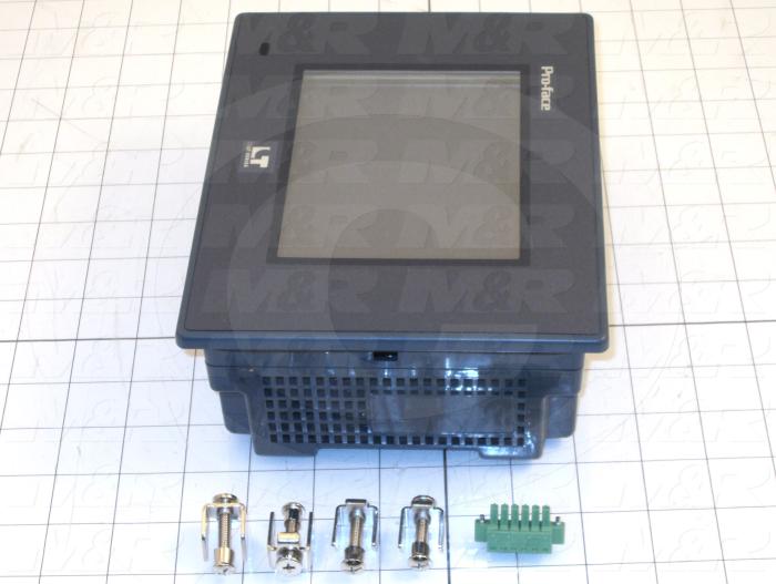 PLC/HMI Controller, 6", Touch Screen, Monochrome, 24VDC, 16 Inputs, 16 Output(s)