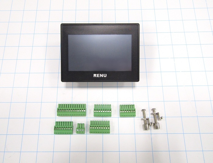 PLC/HMI Controller, FP Series, 4.3", 480x272 Pixel, TFT Color, 24VDC, 12 Discrete Inputs, 8 Output(s)