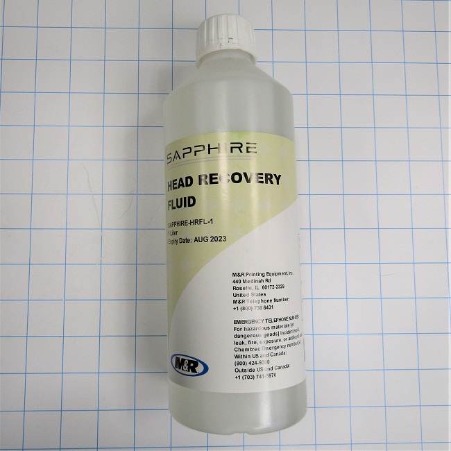 Polaris - Direct to Garment (DTG), M&R Brand, 1 Liter Size, Polaris Sapphire Head Recovery Fluid