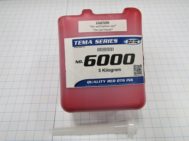 Polaris - Direct to Garment (DTG), M&R Brand, 5 kg Size, DTG Polaris Red Ink