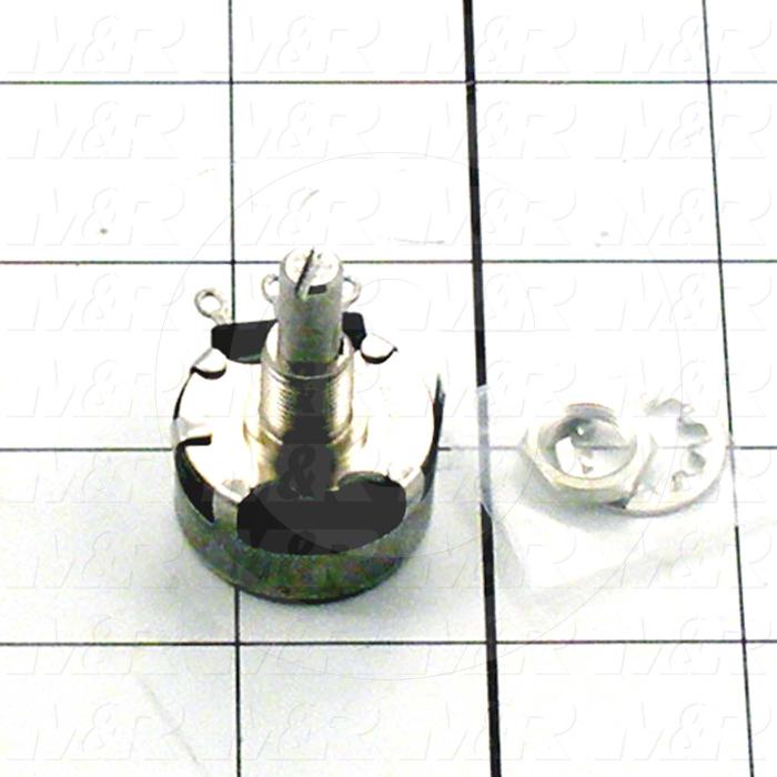 Potentiometers, 1M Ohm Resistance, 2W
