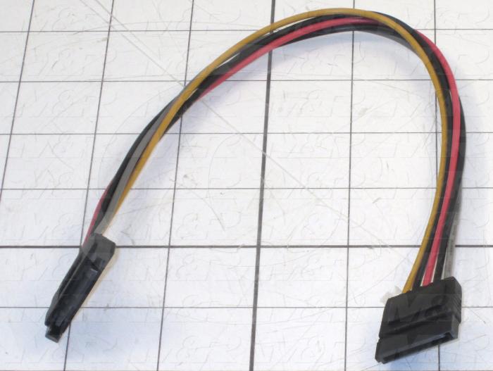 Power Cable, Power extension, CG, 12 IN