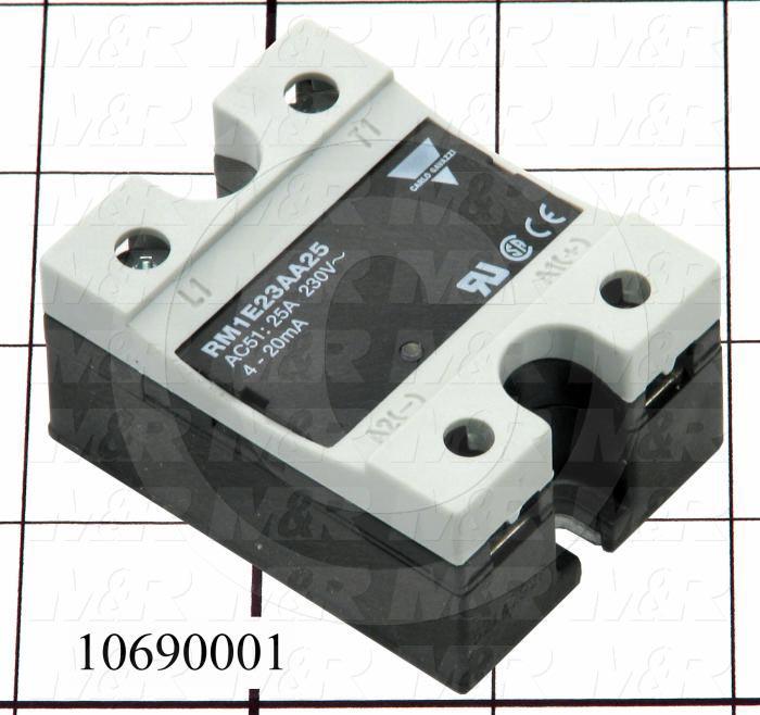 Power Controllers, Phase Controller, Single Phase, 25A, Analog Input Potentiometer