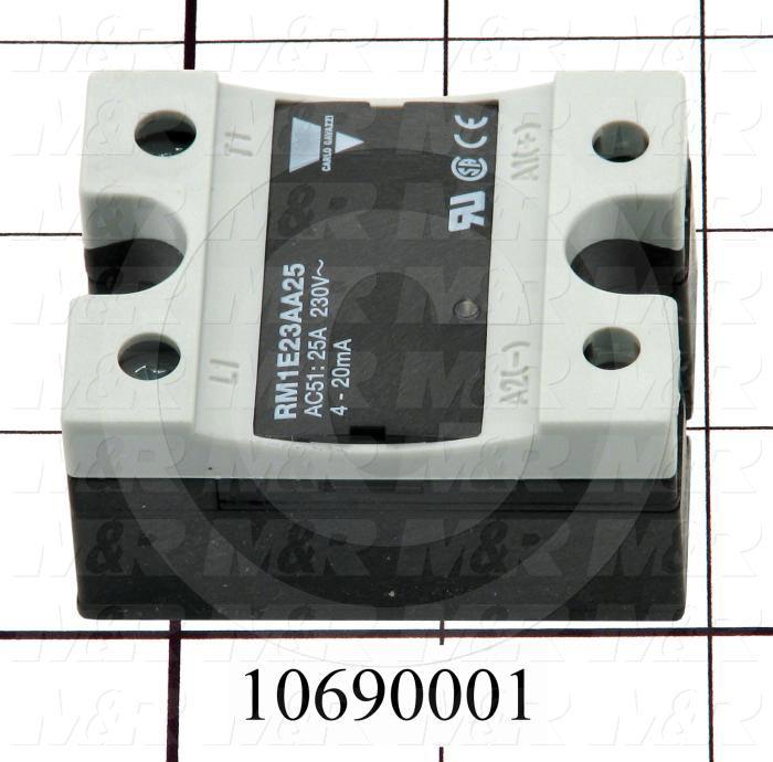 Power Controllers, Phase Controller, Single Phase, 25A, Analog Input Potentiometer