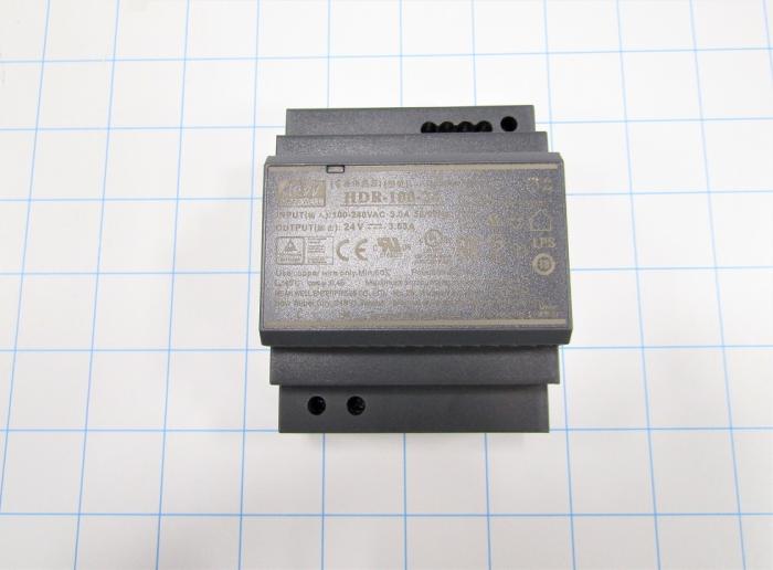 Power Supply, 100-240VAC Input Voltage, 100W, 24VDC Output Voltage