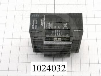 Power Supply, 100-240VAC Input Voltage, 30W, 24VDC Output Voltage, 0.8A Output Current, For Use With CPU 90-30 Series