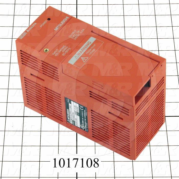 Power Supply for PLC, A series, 100-240VAC Input Voltage, 5VDC/24VDC Output Voltage, 3A/0.6A Output Current