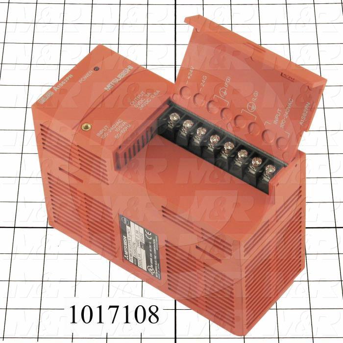 Power Supply for PLC, A series, 100-240VAC Input Voltage, 5VDC/24VDC Output Voltage, 3A/0.6A Output Current
